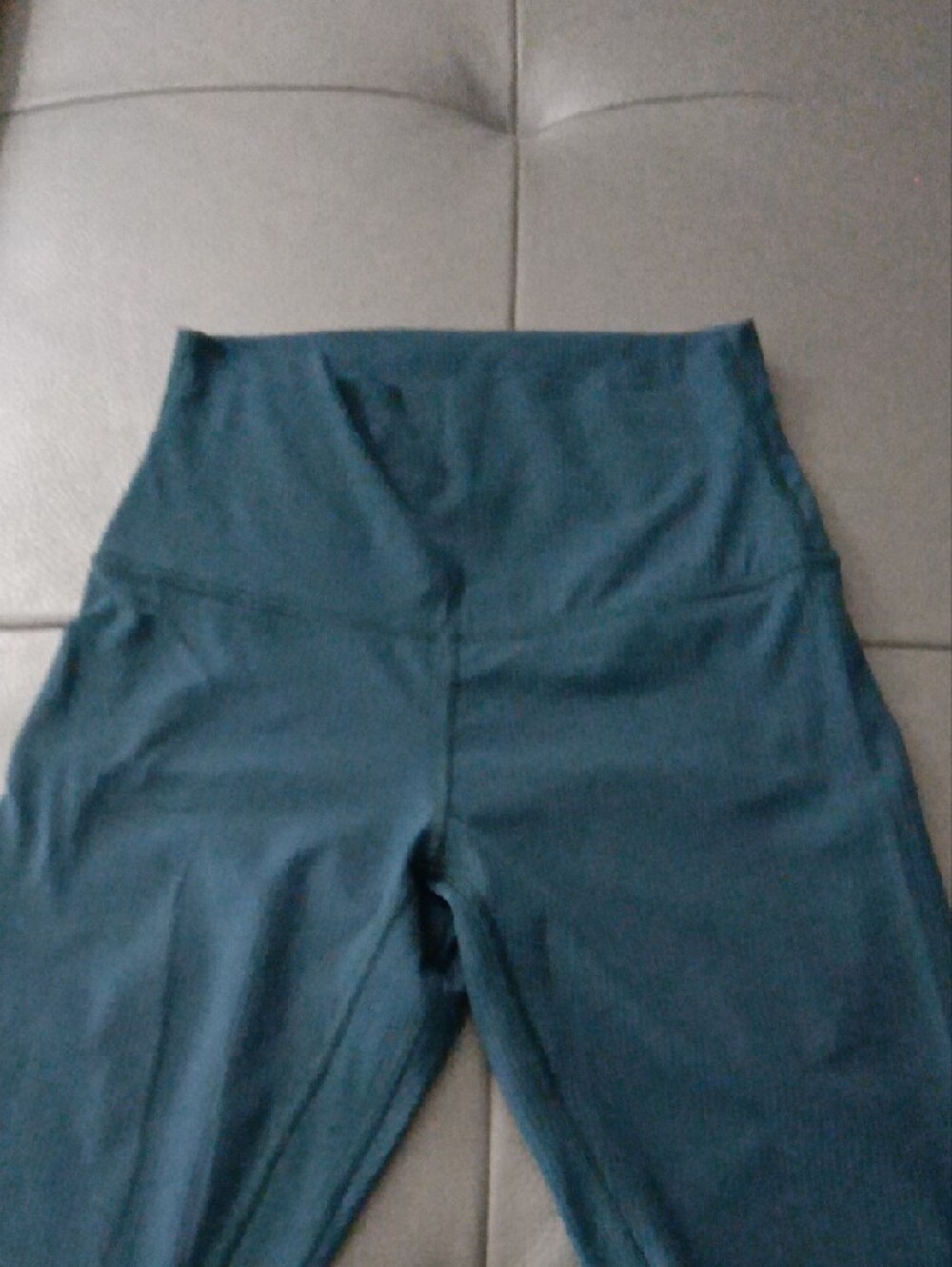 Lululemon High-Waist Teal Performance Leggings NWOT